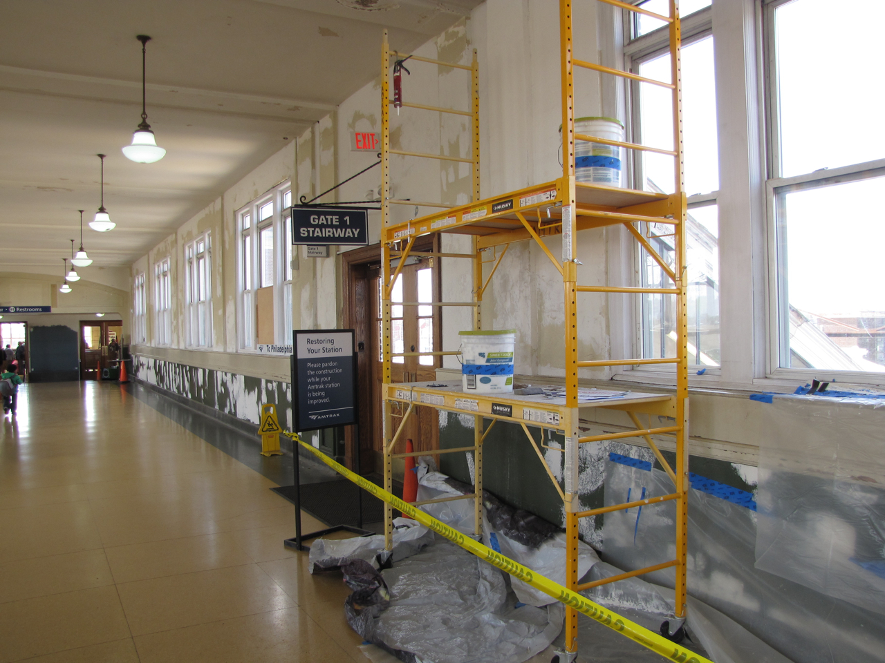 Amtrak station renovation